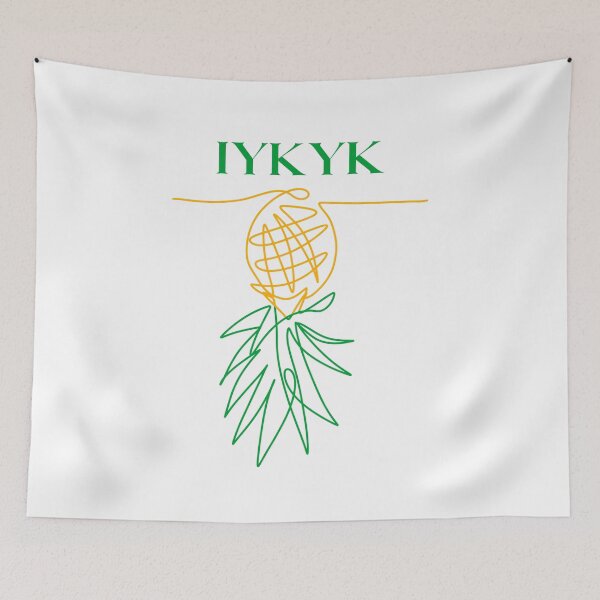 Item preview, IYKYK Swinger Lifestyle Upsidedown Pineapple designed and sold by SwingerDesigns.