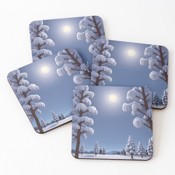 Item preview, Winter snow landscape background designed and sold by Jayjaynaenae.