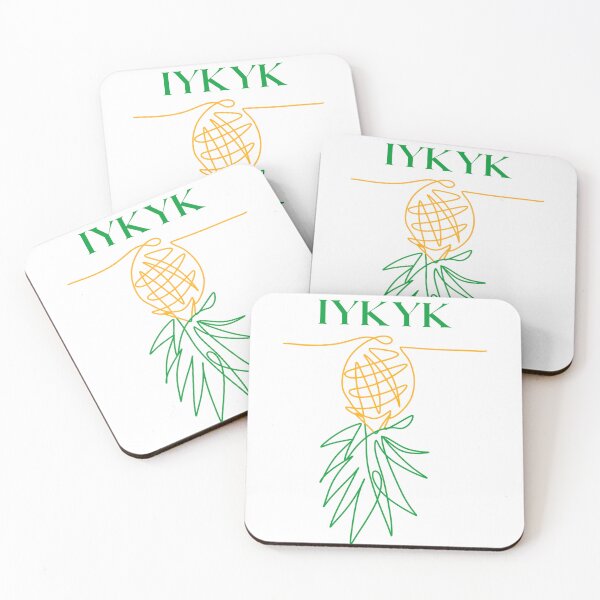 Item preview, IYKYK Swinger Lifestyle Upsidedown Pineapple designed and sold by SwingerDesigns.