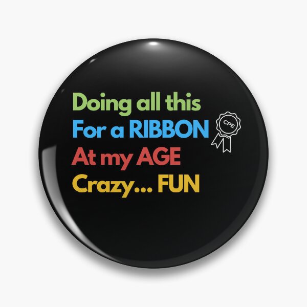 Item preview, Funny Dog agility - Doing all this, for a ribbon, at my age, crazy...fun designed and sold by LBKdesigns.