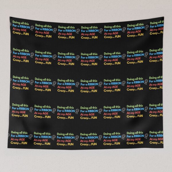 Item preview, Funny Dog agility - Doing all this, for a ribbon, at my age, crazy...fun designed and sold by LBKdesigns.