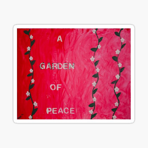 Item preview, A GARDEN OF PEACE designed and sold by Halstonsnellart.