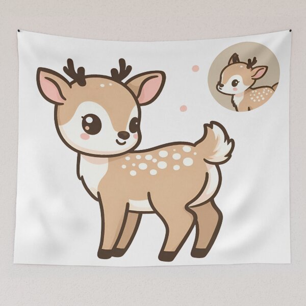 Item preview,  Doe-Eyed Delight: Adorable Fawn Fashion for Little Ones designed and sold by JAMESAMORN.