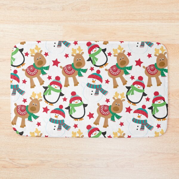 Item preview, Snow People, Penguins, and Reindeer Pattern designed and sold by DEC02.