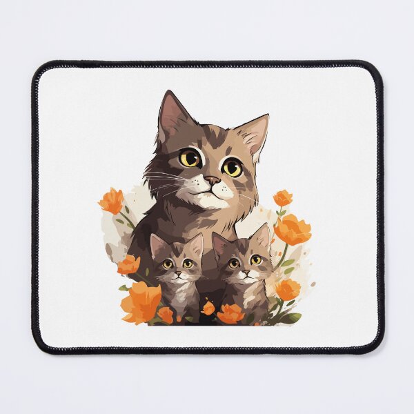 Item preview, Mama Cat and Baby Kittens designed and sold by LionessLove.