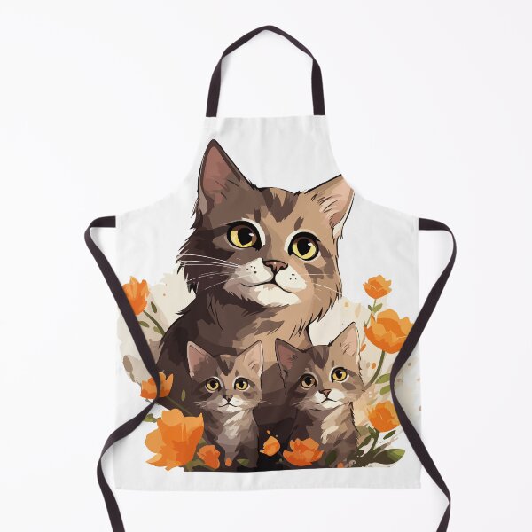 Item preview, Mama Cat and Baby Kittens designed and sold by LionessLove.