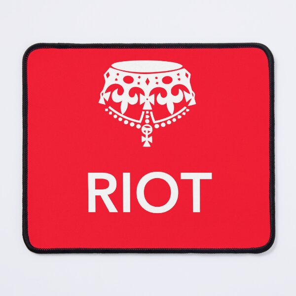 Item preview, Keep Calm and Carry On - Riot - Upside Down Crown designed and sold by wujulike.