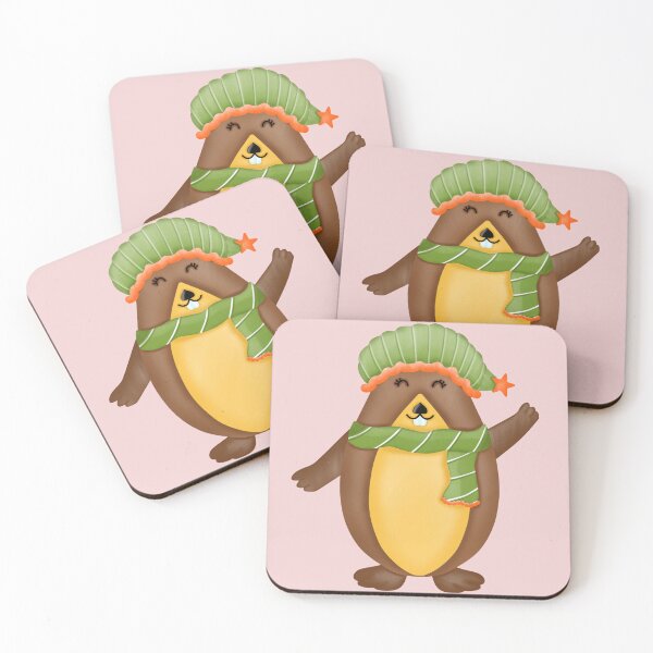 Item preview, Cute christmas groundhog.  designed and sold by Onanong2531.