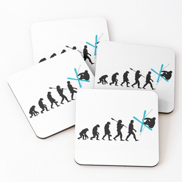 Item preview, Ski Evolution Of Man Freeski Skier designed and sold by fomodesigns.