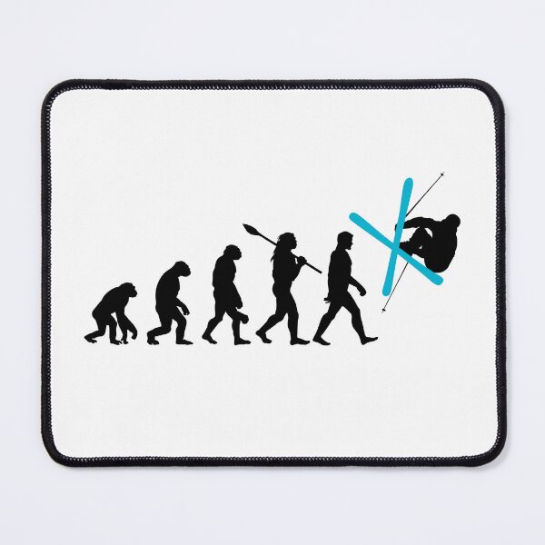 Item preview, Ski Evolution Of Man Freeski Skier designed and sold by fomodesigns.