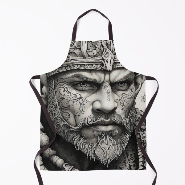 Item preview, Zentangle Elven Bezerker Warrior. designed and sold by nyathiwa.