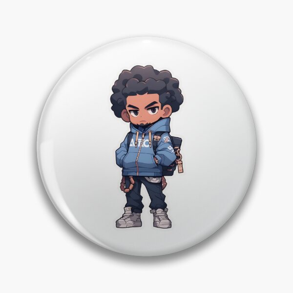 Item preview, AJ Tracey Cartoon Character designed and sold by Ragil-Studio.