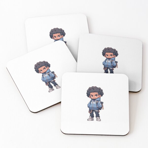 Item preview, AJ Tracey Cartoon Character designed and sold by Ragil-Studio.