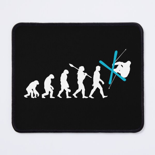 Item preview, Freeski Evolution of Ski Man Funny Skier designed and sold by fomodesigns.