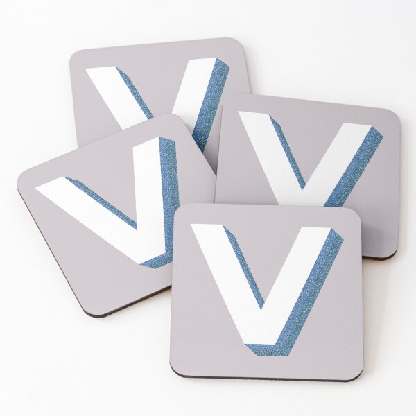 Item preview, Glitter Letter V designed and sold by firarapucha.