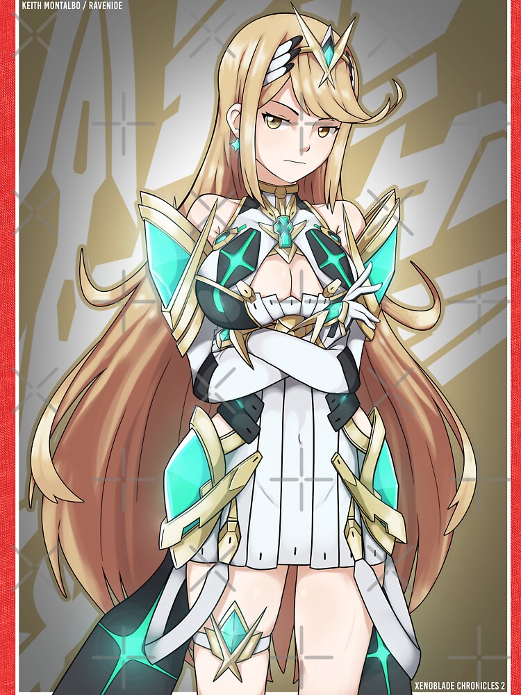  XENOBLADE CHRONICLES 2 Mythra Tri blend T Shirt By KeithMontalbo 