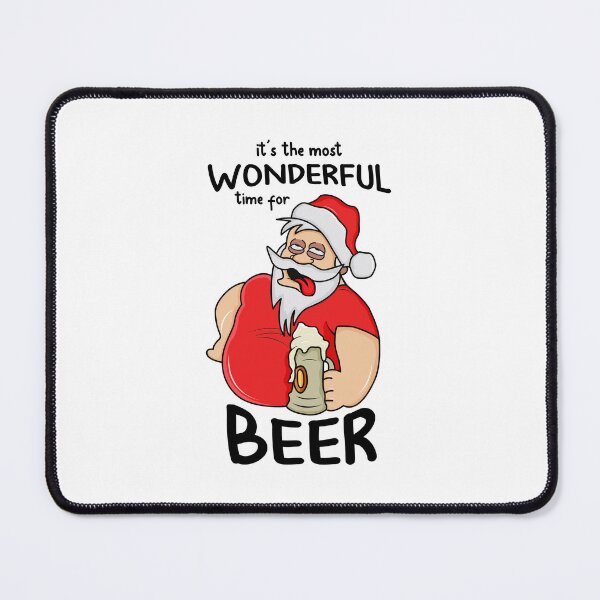Item preview, Christmas bad Santa with beer designed and sold by Gravy-tee07.