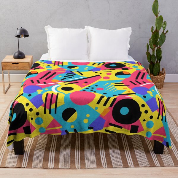 Item preview, Colorful VIntage 90s Pattern designed and sold by WycWycCo.