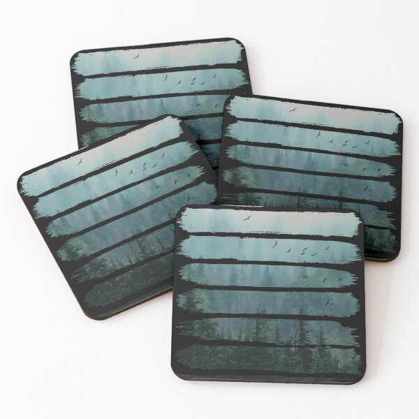Item preview, Magical Misty Forest Brush Strokes designed and sold by maryedenoa.