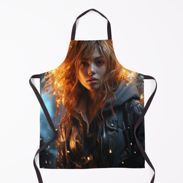 Item preview, Ember Gaze: The Fiery Spirit designed and sold by oanaunciuleanu.