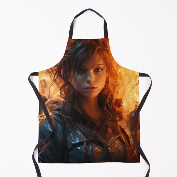 Item preview, Ember Gaze: The Fiery Spirit designed and sold by oanaunciuleanu.