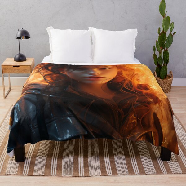 Item preview, Ember Gaze: The Fiery Spirit designed and sold by oanaunciuleanu.