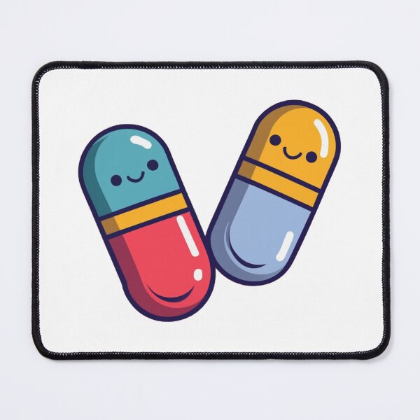 Item preview,  cute cartoon pills  designed and sold by zoldi.
