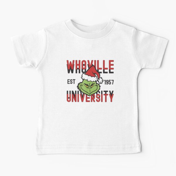 Whoville-University EST 1957 Christmas Baby T-Shirt