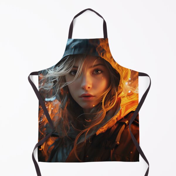 Item preview, Ember Gaze: The Fiery Spirit designed and sold by oanaunciuleanu.