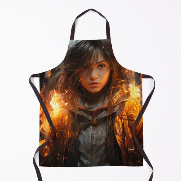 Item preview, Ember Gaze: The Fiery Spirit designed and sold by oanaunciuleanu.