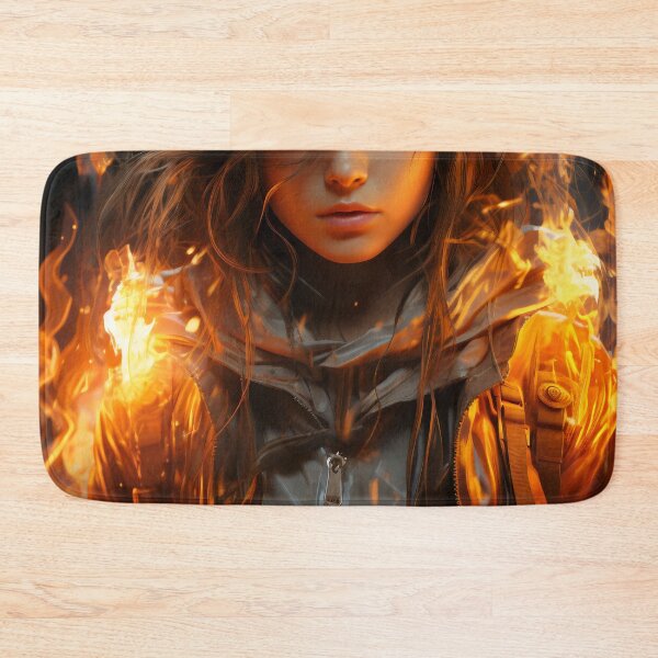 Item preview, Ember Gaze: The Fiery Spirit designed and sold by oanaunciuleanu.
