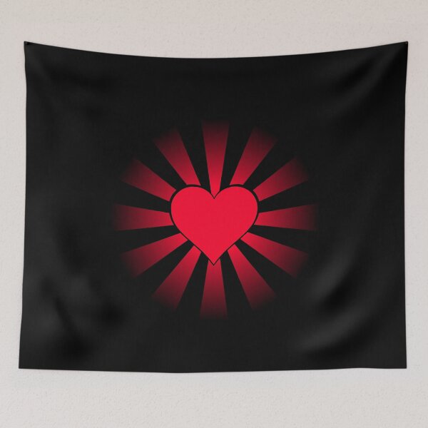 Item preview, Red heart radiation designed and sold by Rbnano.