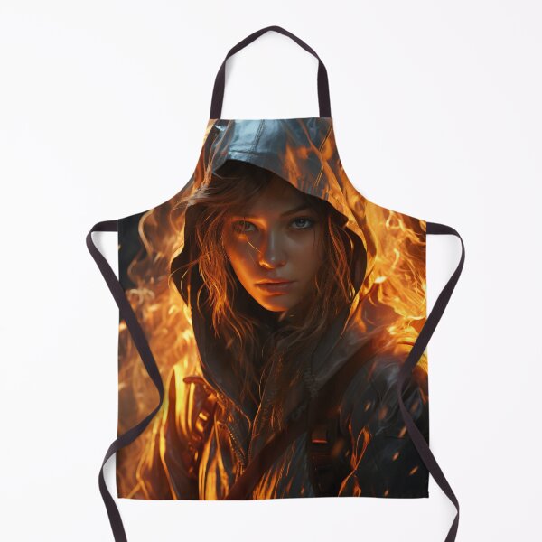 Item preview, Ember Gaze: The Fiery Spirit designed and sold by oanaunciuleanu.