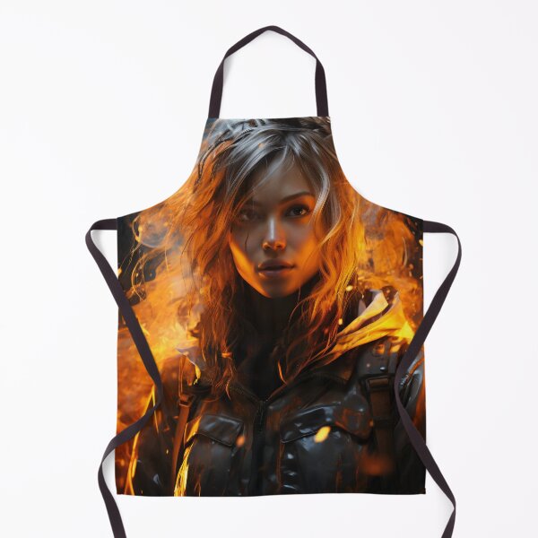 Item preview, Ember Gaze: The Fiery Spirit designed and sold by oanaunciuleanu.