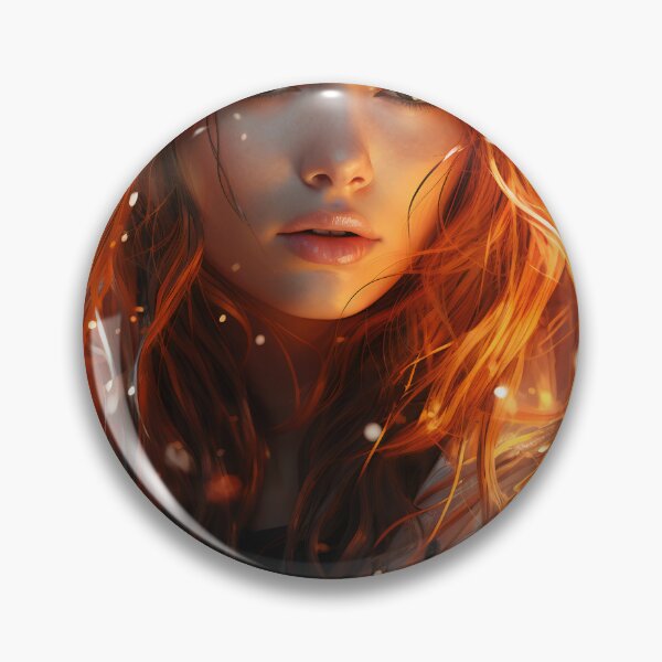 Item preview, Ember Gaze: The Fiery Spirit designed and sold by oanaunciuleanu.