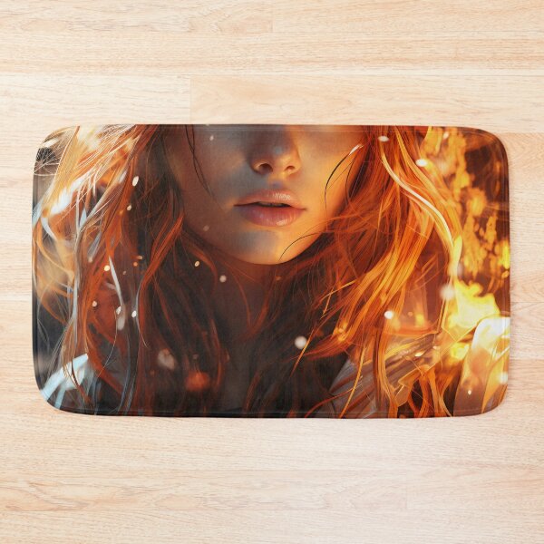 Item preview, Ember Gaze: The Fiery Spirit designed and sold by oanaunciuleanu.