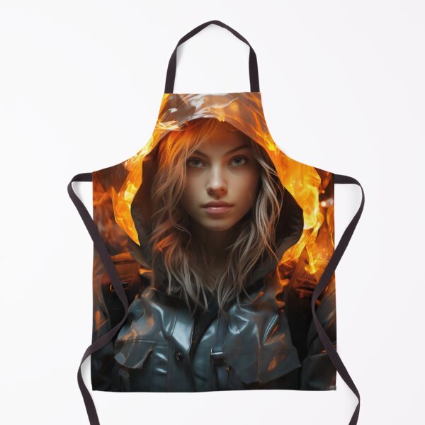 Item preview, Ember Gaze: The Fiery Spirit designed and sold by oanaunciuleanu.