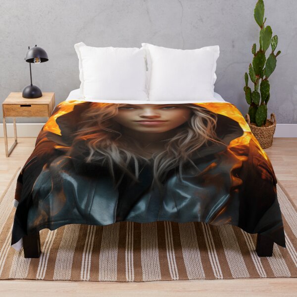 Item preview, Ember Gaze: The Fiery Spirit designed and sold by oanaunciuleanu.
