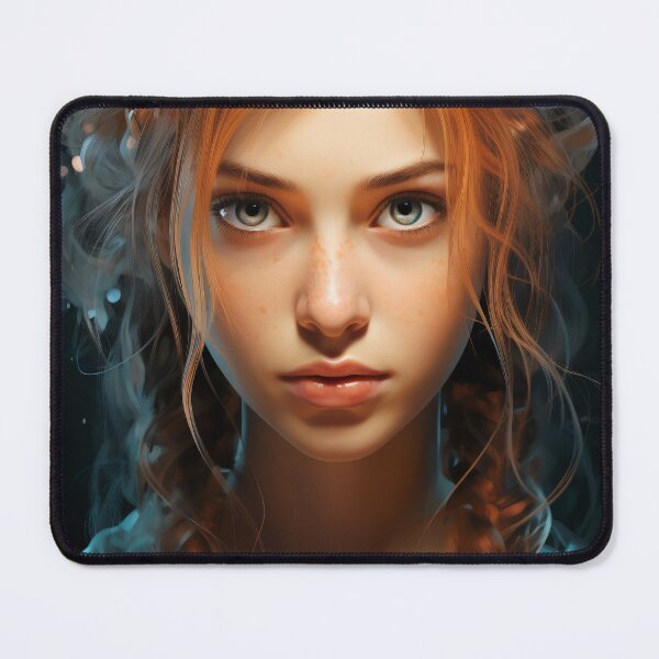 Item preview, Ember Gaze: The Fiery Spirit designed and sold by oanaunciuleanu.