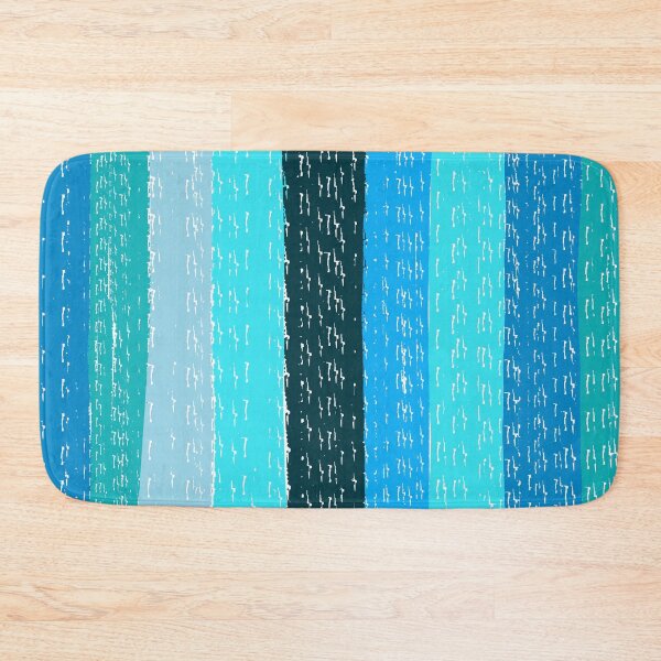 Item preview, Blue Shades Textured Stripes Pattern  designed and sold by zanydoodles.