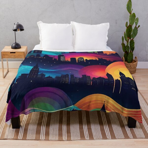 Item preview, Colorful city, Beautiful city designed and sold by KiraChie.