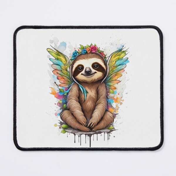 Item preview, Happy Sloth Fairy No. 004 designed and sold by FaerieFusion.