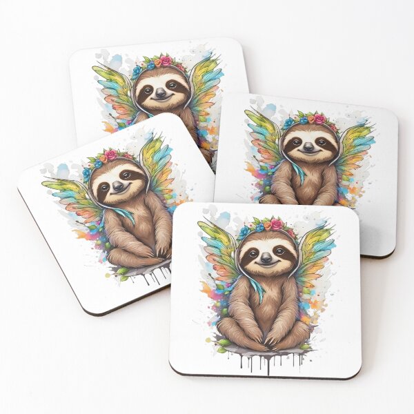 Item preview,  Happy Sloth Fairy No. 004 designed and sold by FaerieFusion.