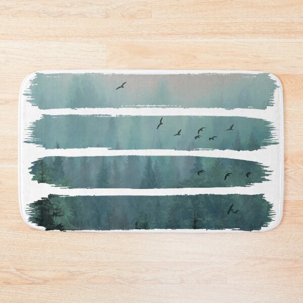 Item preview, Magical Misty Forest Brush Strokes designed and sold by maryedenoa.