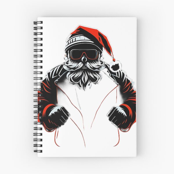 Item preview, Modern Hipster Santa - Urban and Christmas Illustration designed and sold by studiojer.