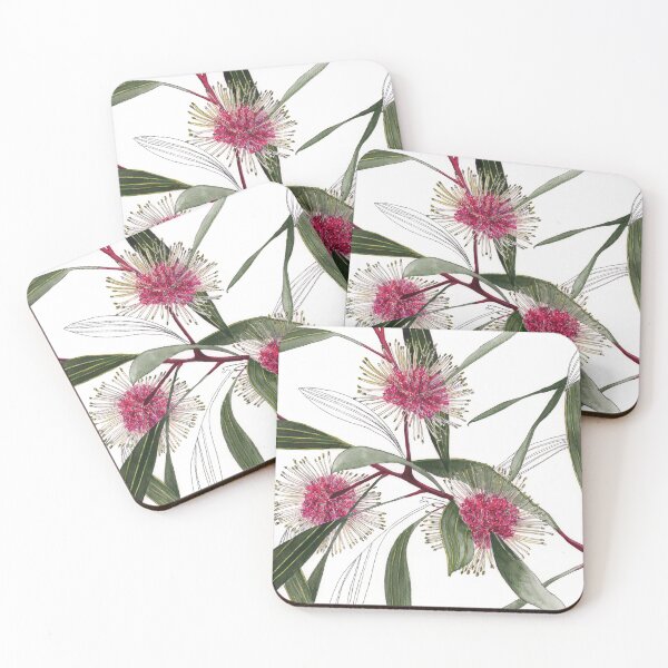 Item preview, Hakea Pin Cushion pink flora designed and sold by blueidesign.