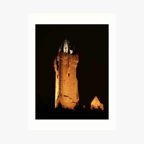 wallace monument Art Print