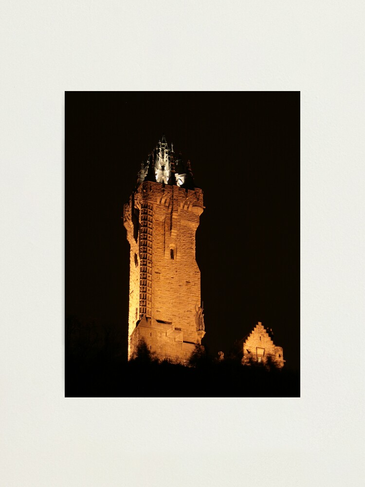 Alternate view of wallace monument Photographic Print