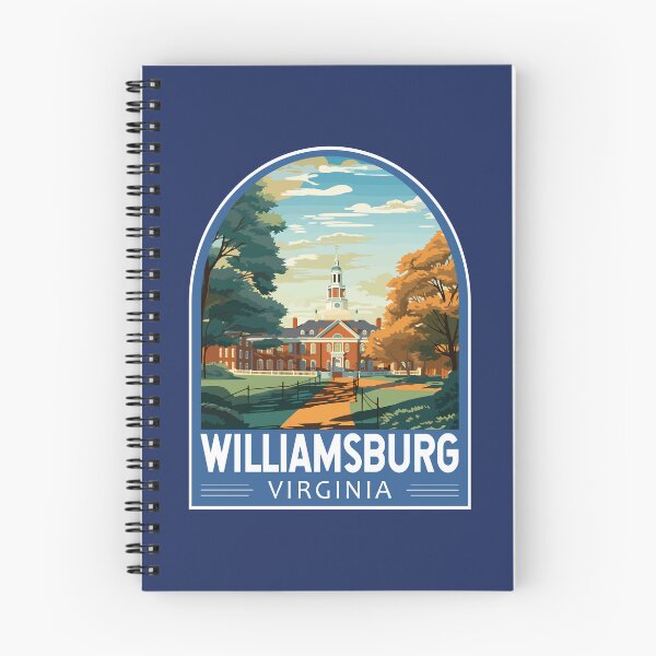Item preview, Williamsburg Virginia Travel Art Emblem designed and sold by KrisSidDesigns.