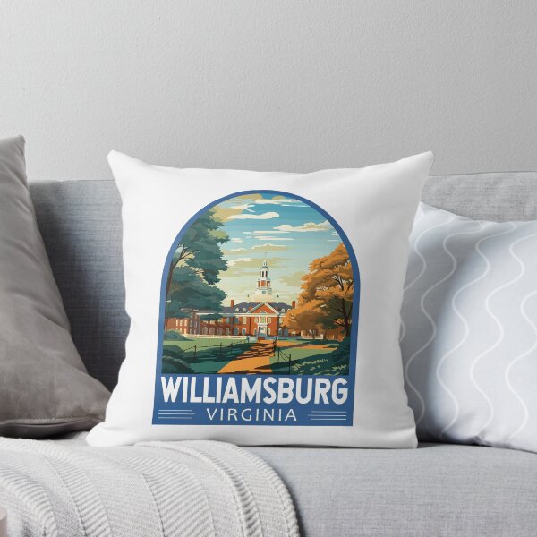 Item preview, Williamsburg Virginia Travel Art Emblem designed and sold by KrisSidDesigns.